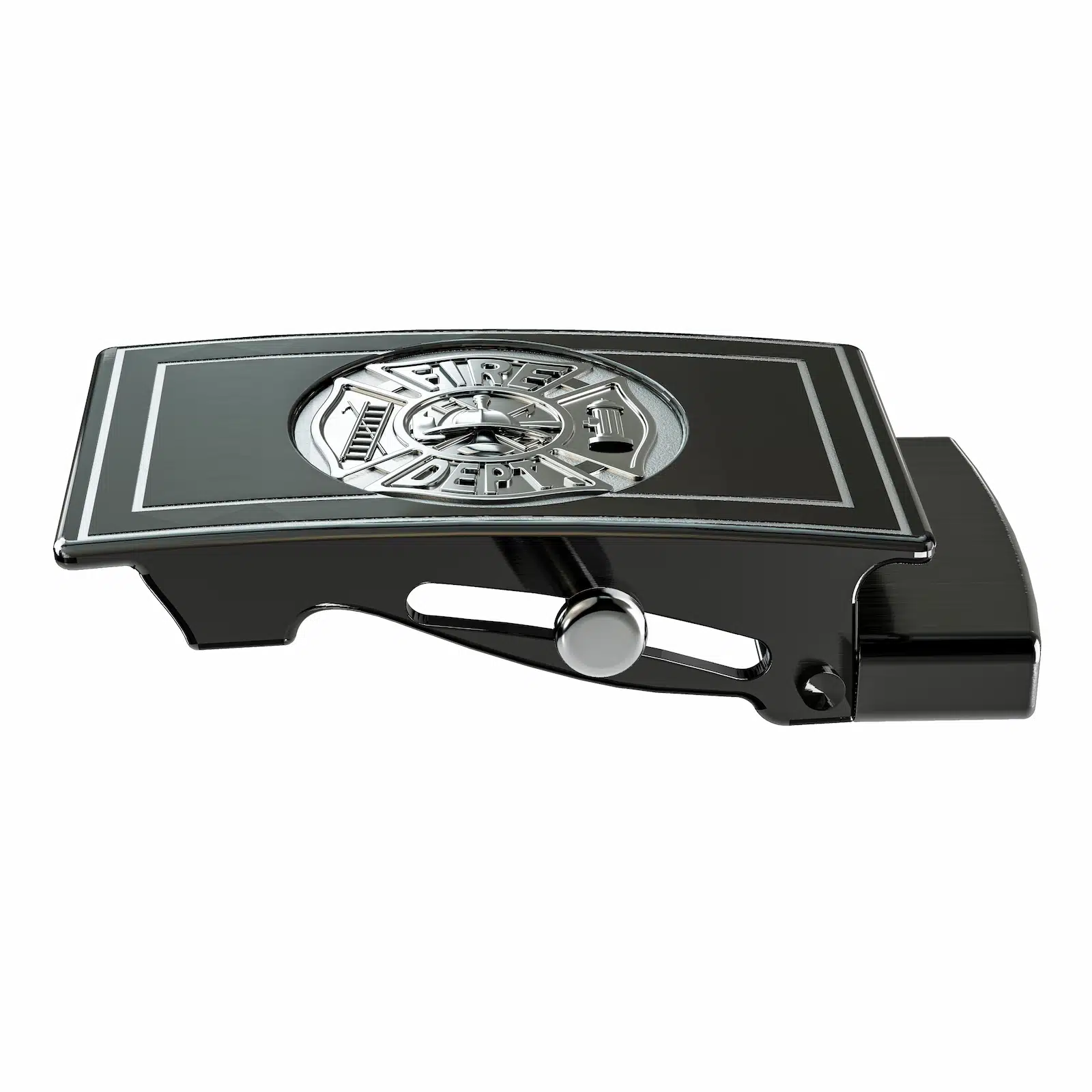 Military Friction Bar Buckle-Side-View