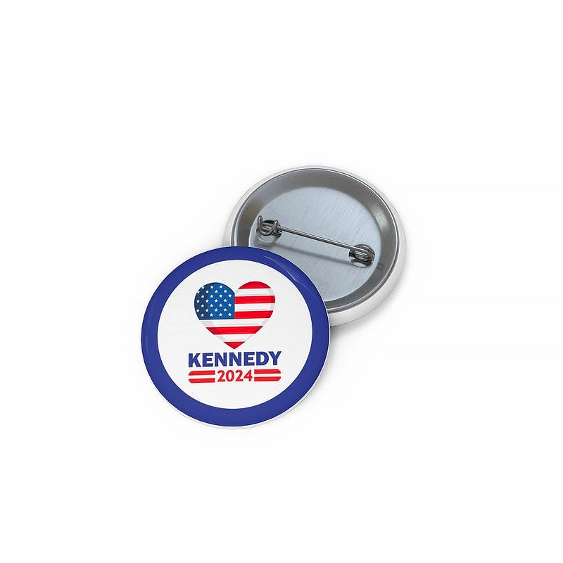 Political Badge Pins