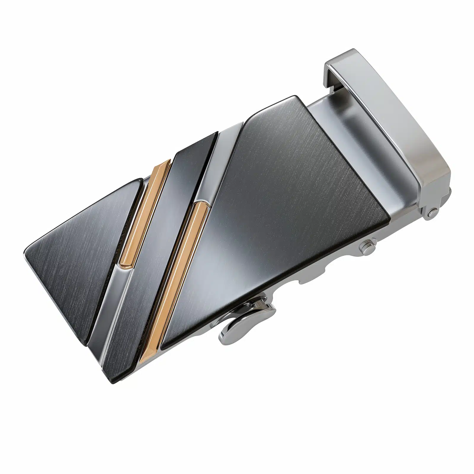 Ratchet Plate Style Buckle-Front View