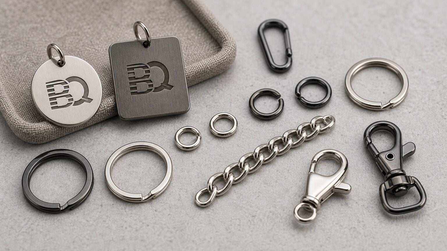 Keychain Components Why Keychain Jump Rings Fail | Custom Connector Guide
